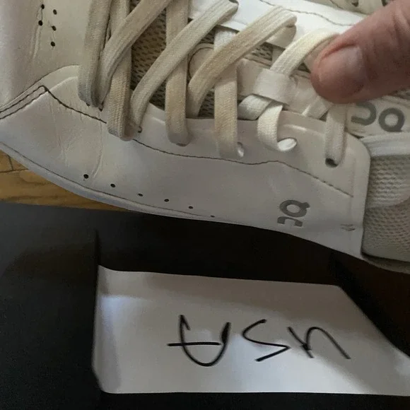 On Cloud The Roger Advantage Men's Size 10.5 White Shoes - Picture 14 of 14